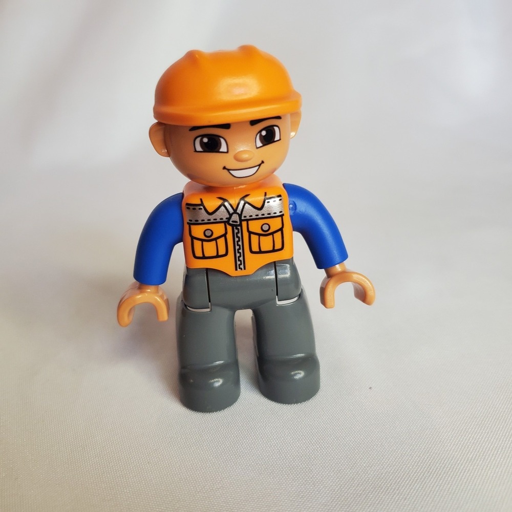 Lego Duplo Minifigure My First Construction Site Worker Figure